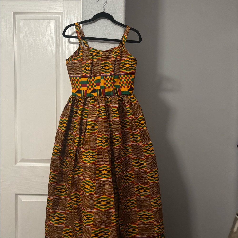 Kente maxi dress - Picture 3 of 4
